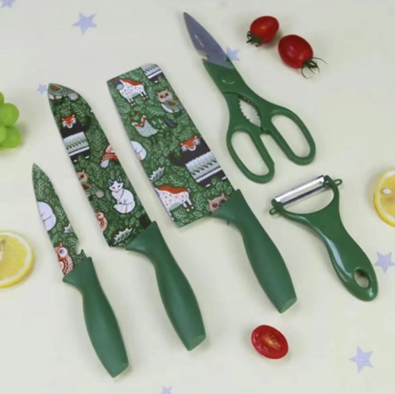 Vibrant Prints Kitchen Tools Set